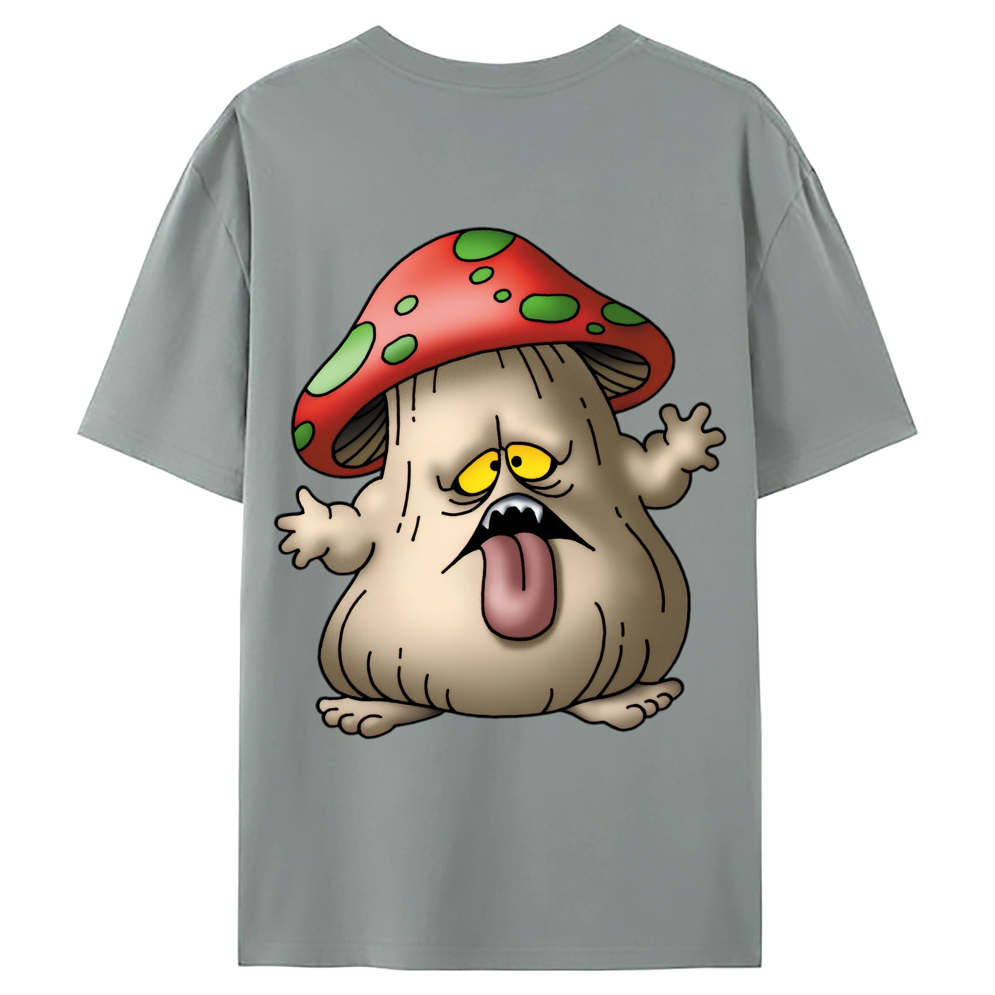 （画像用） ドラゴンクエスト Doragon Kuesuto Dragon Quest 綿100％ メンズ半袖Tシャツ（バックプリント） 通気性
